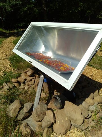 solar dryer closed